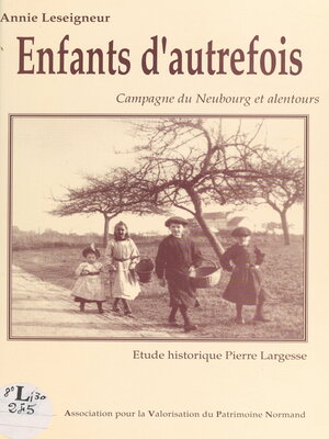 cover image of Enfants d'autrefois